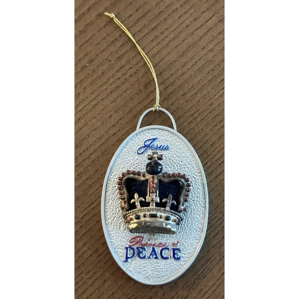 2001 Prince of Peace Crown Ornament Christ the‎ Great